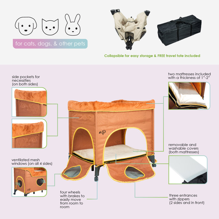 Petique's Bedside Lounge Pet Bed& Reviews Wayfair